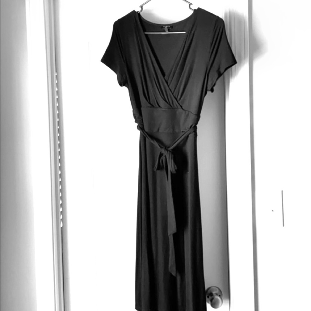 Black Midi Dress
